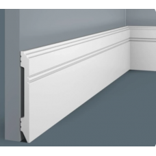 Плинтус под покраску из экополимера Cosca PX005